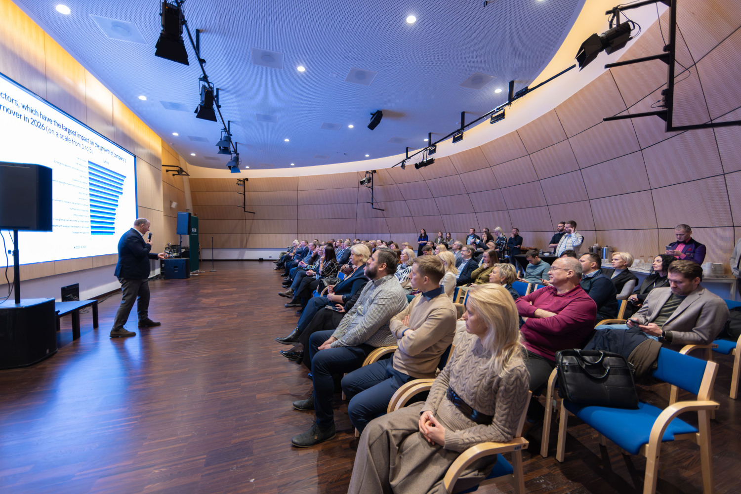 SEB Bizenesa brokastis, apmeklētāji kopskatā