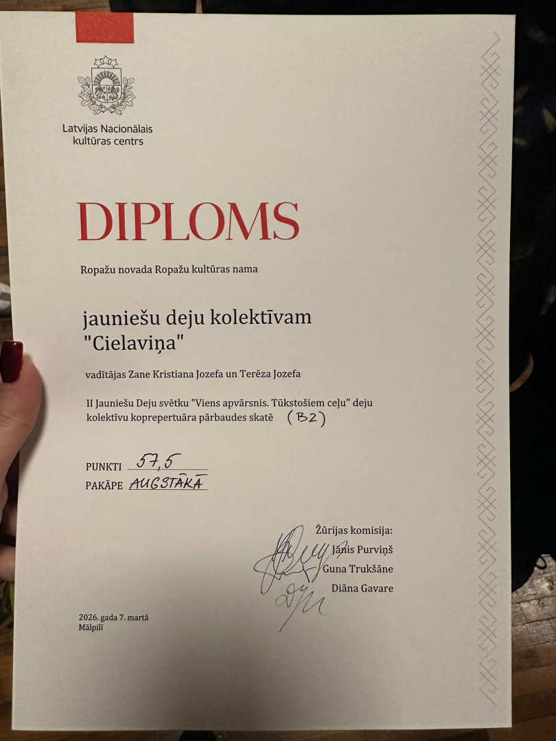 Cielavinas diploms