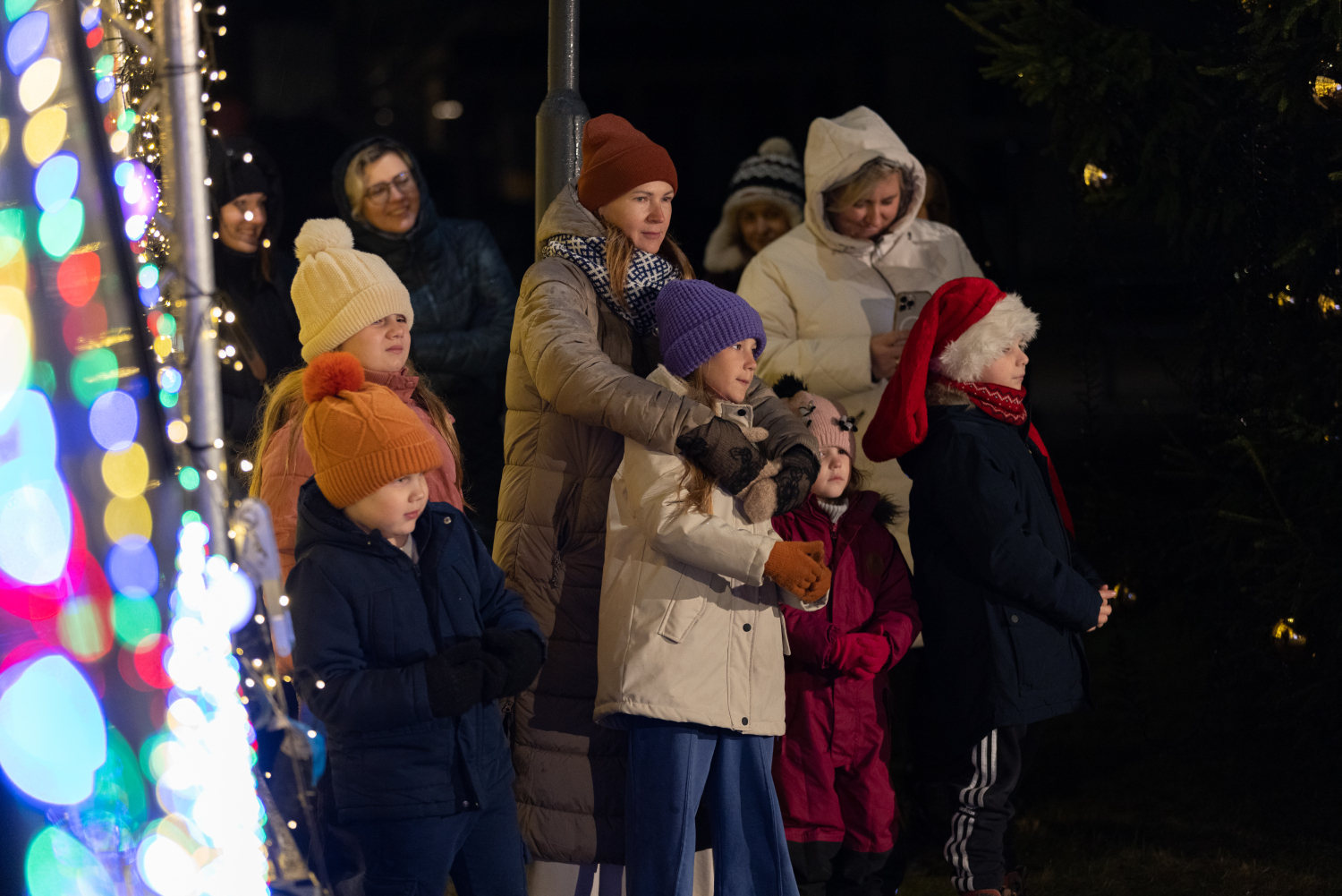 Eglītes iedegšanas pasākums Upesciemā