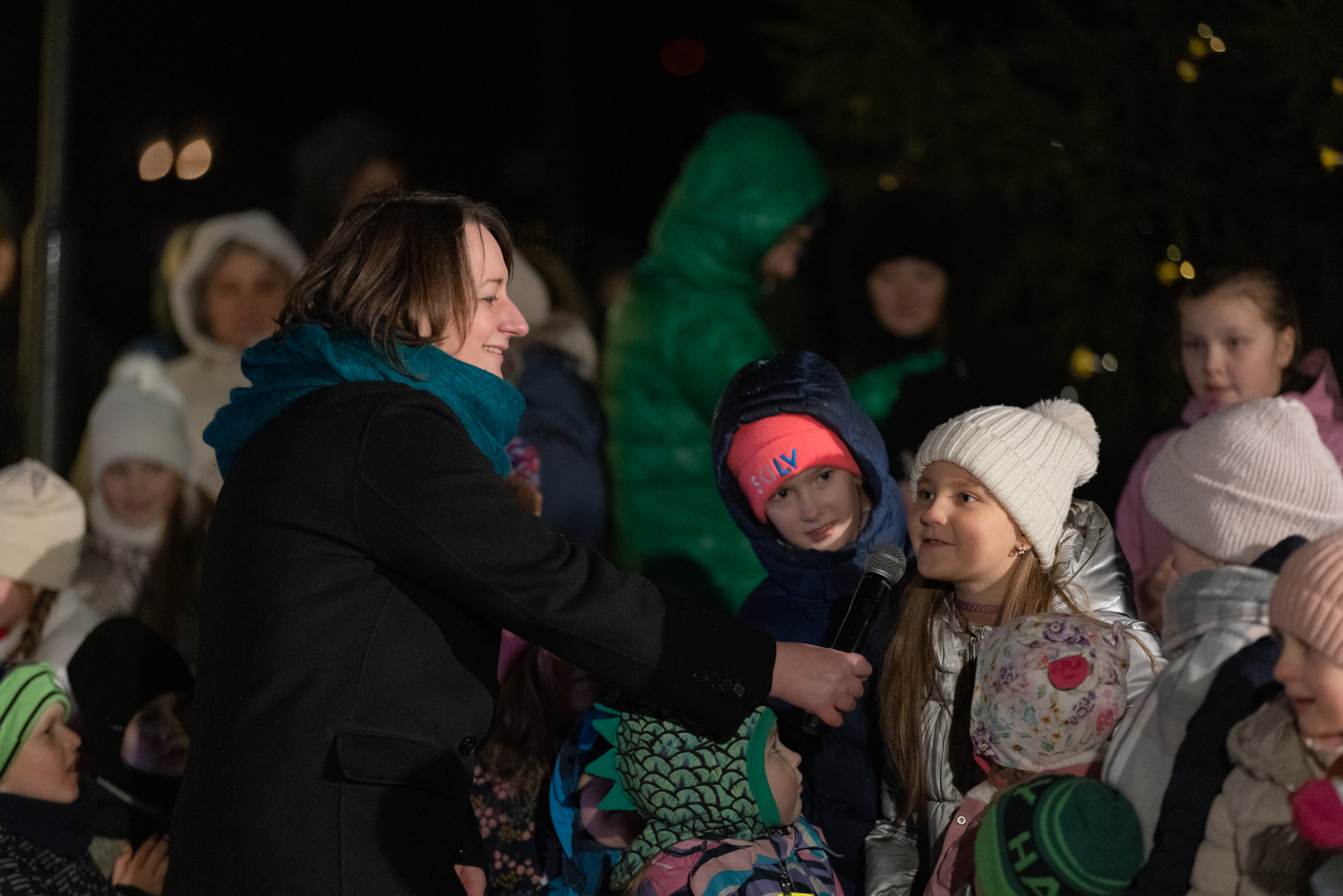 Eglītes iedegšanas pasākums Upesciemā