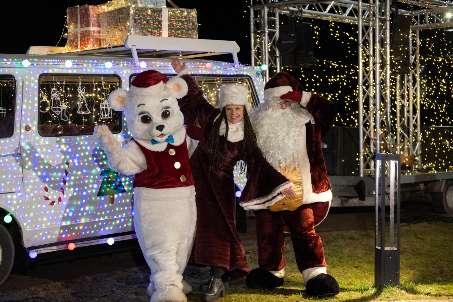 Eglītes iedegšanas pasākums Upesciemā