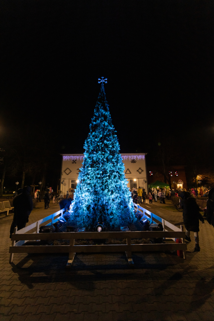 Vangažu pilsētas egles iedegšanas svētki