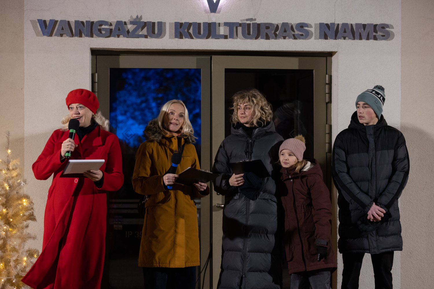 Vangažu pilsētas egles iedegšanas svētki