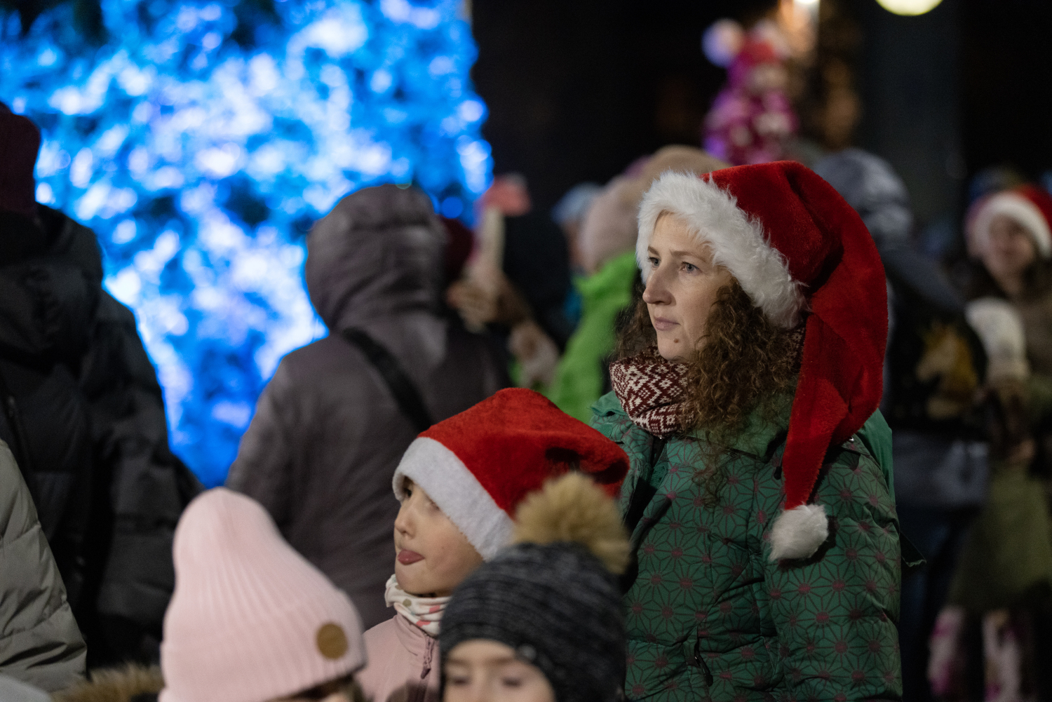 Vangažu pilsētas egles iedegšanas svētki