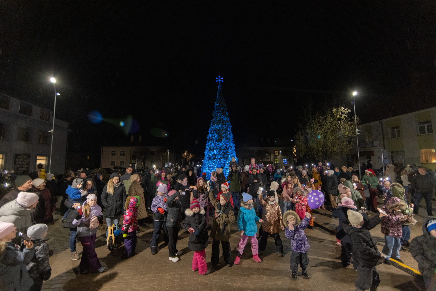 Vangažu pilsētas egles iedegšanas svētki