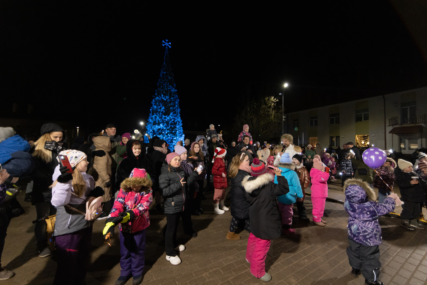 Vangažu pilsētas egles iedegšanas svētki