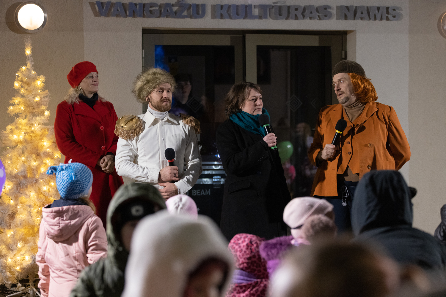 Vangažu pilsētas egles iedegšanas svētki