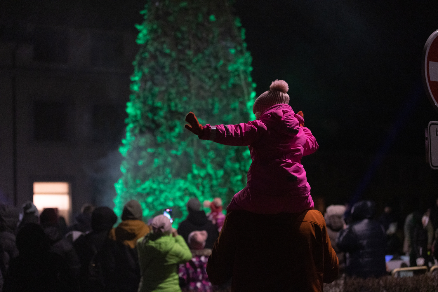 Vangažu pilsētas egles iedegšanas svētki