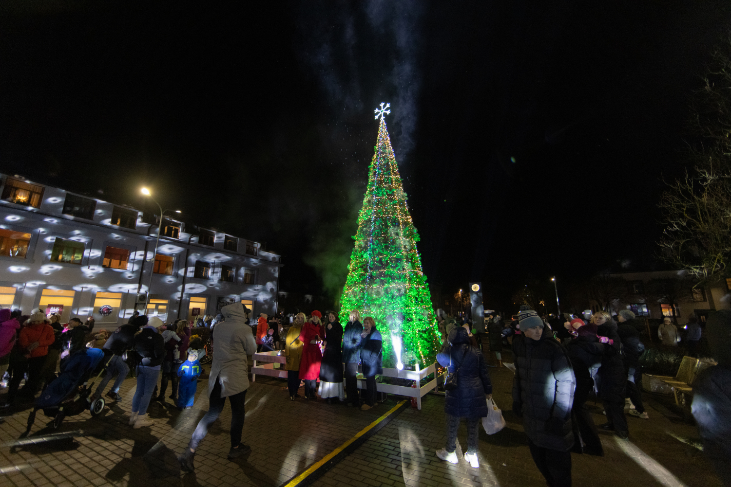 Vangažu pilsētas egles iedegšanas svētki