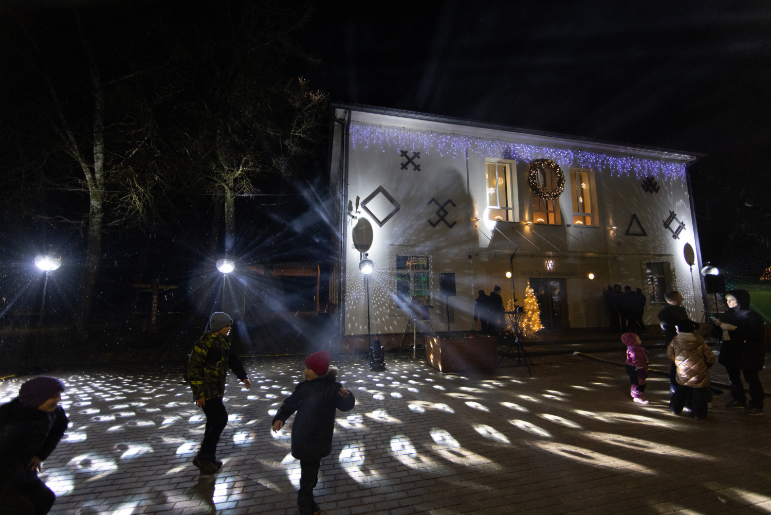 Vangažu pilsētas egles iedegšanas svētki