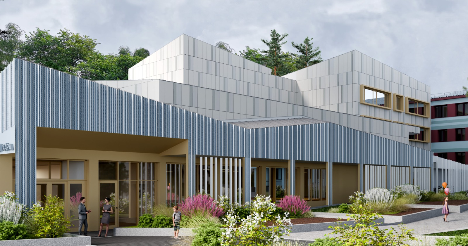 Garkalnes pamatskolas vizualizācijas