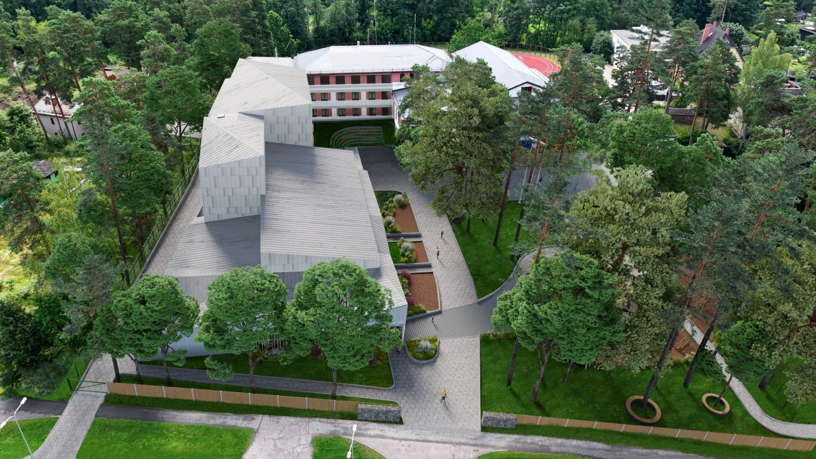 Garkalnes pamatskolas vizualizācijas