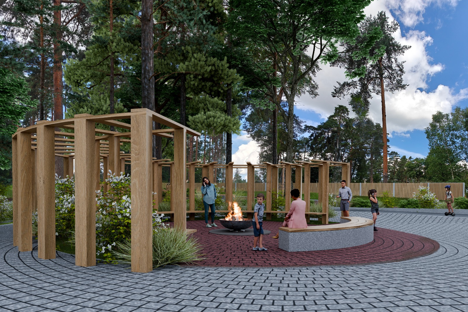 Garkalnes pamatskolas vizualizācijas