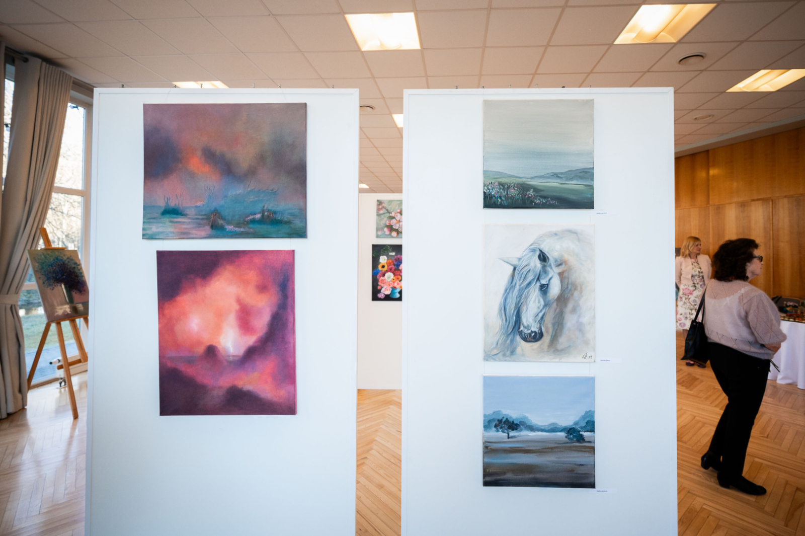 Pavasara izstādes atklāšana