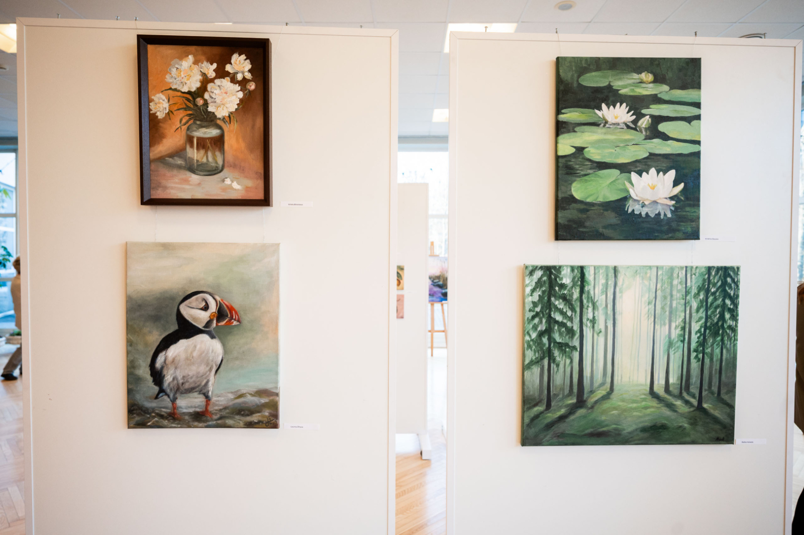 Pavasara izstādes atklāšana