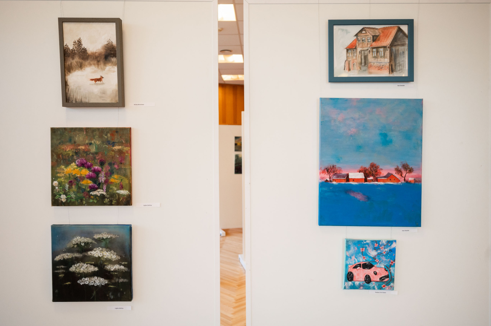 Pavasara izstādes atklāšana