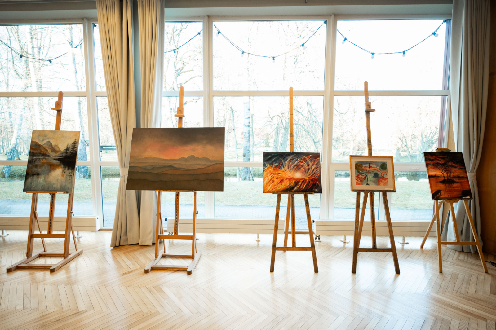 Pavasara izstādes atklāšana