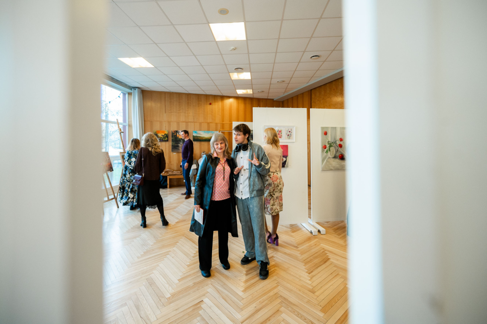 Pavasara izstādes atklāšana