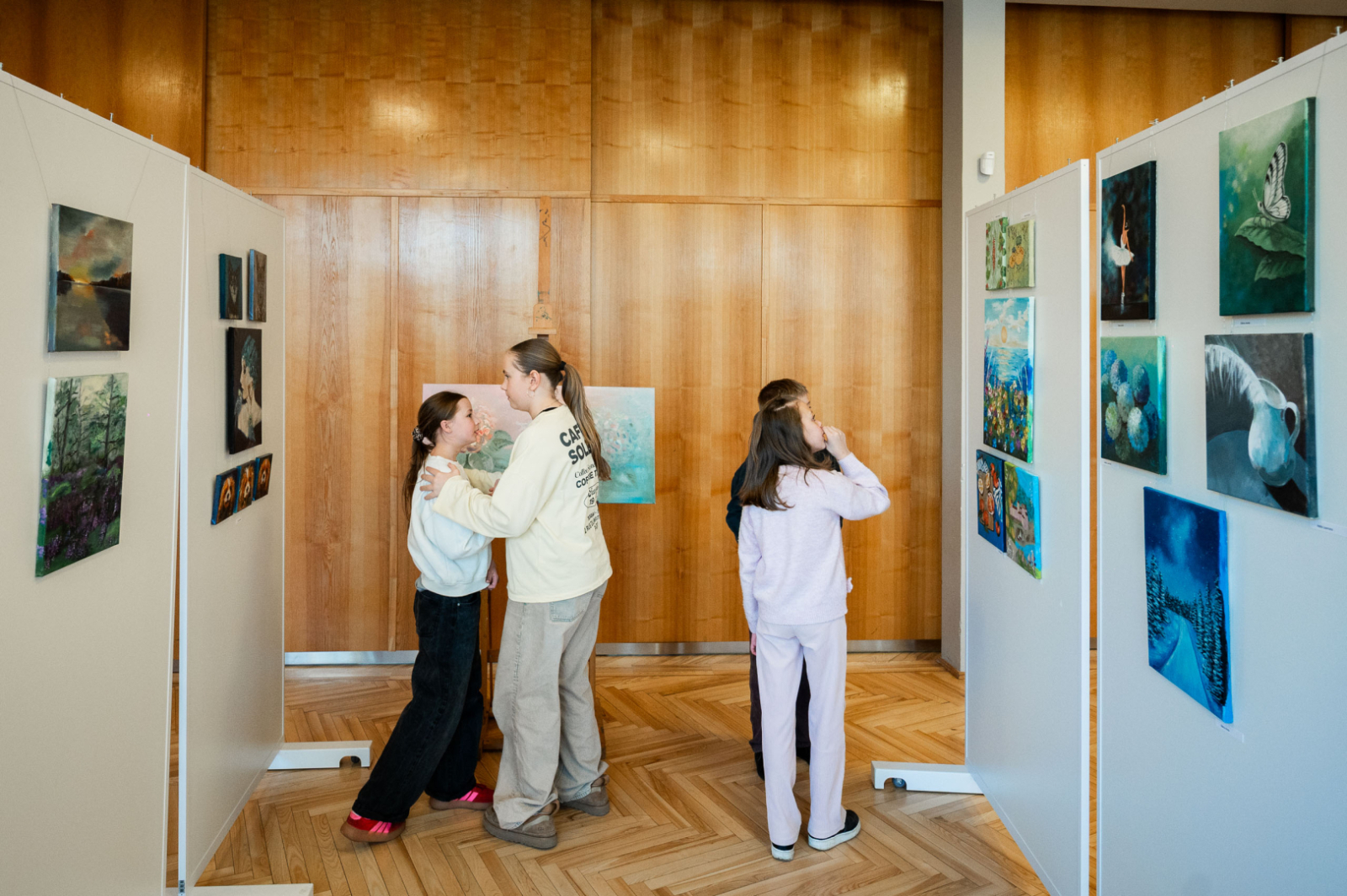 Pavasara izstādes atklāšana