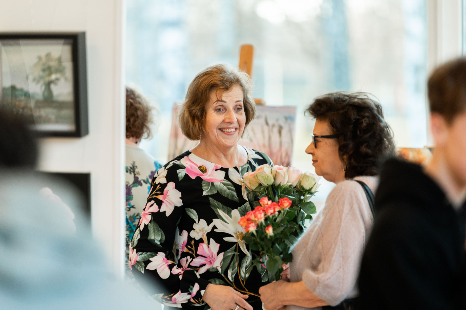 Pavasara izstādes atklāšana