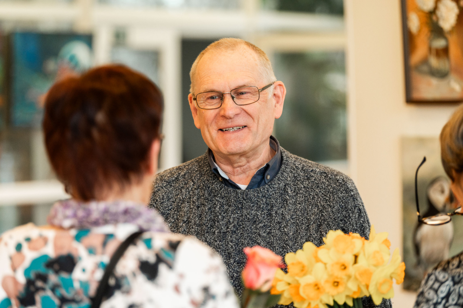 Pavasara izstādes atklāšana