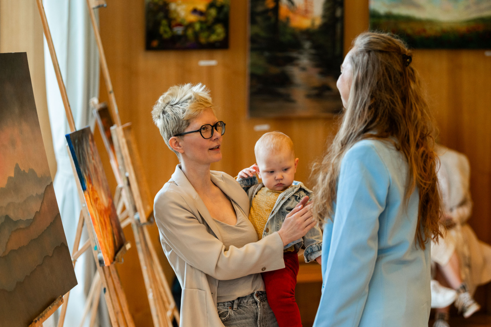 Pavasara izstādes atklāšana