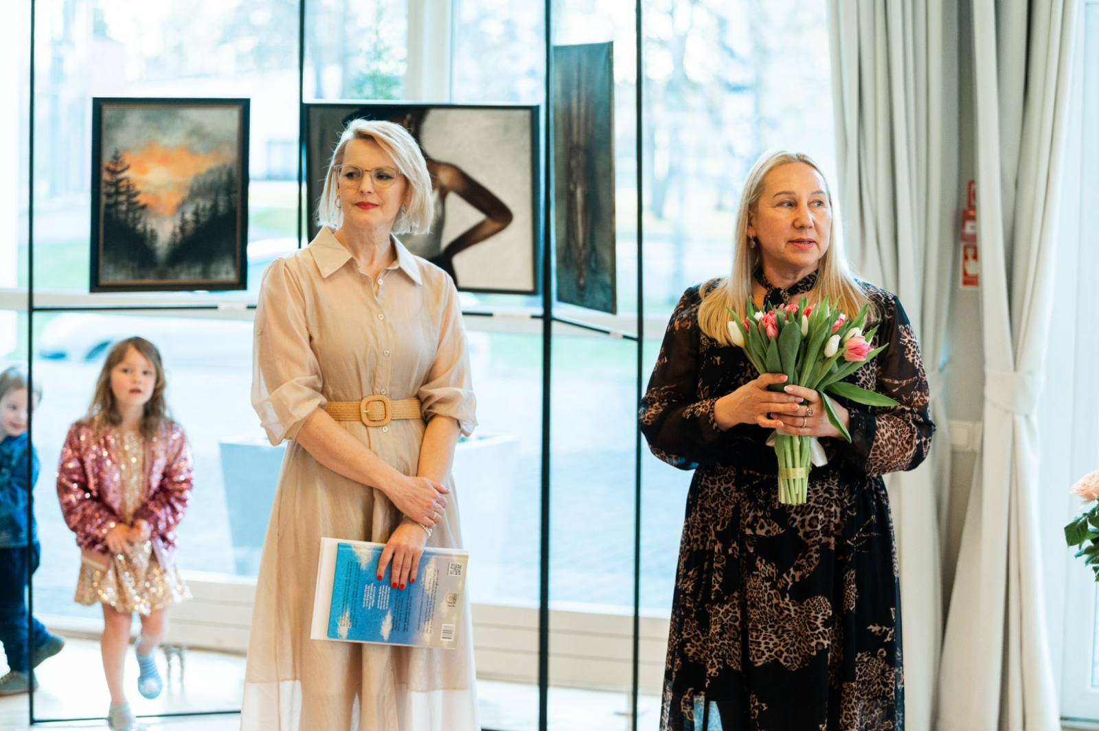 Pavasara izstādes atklāšana