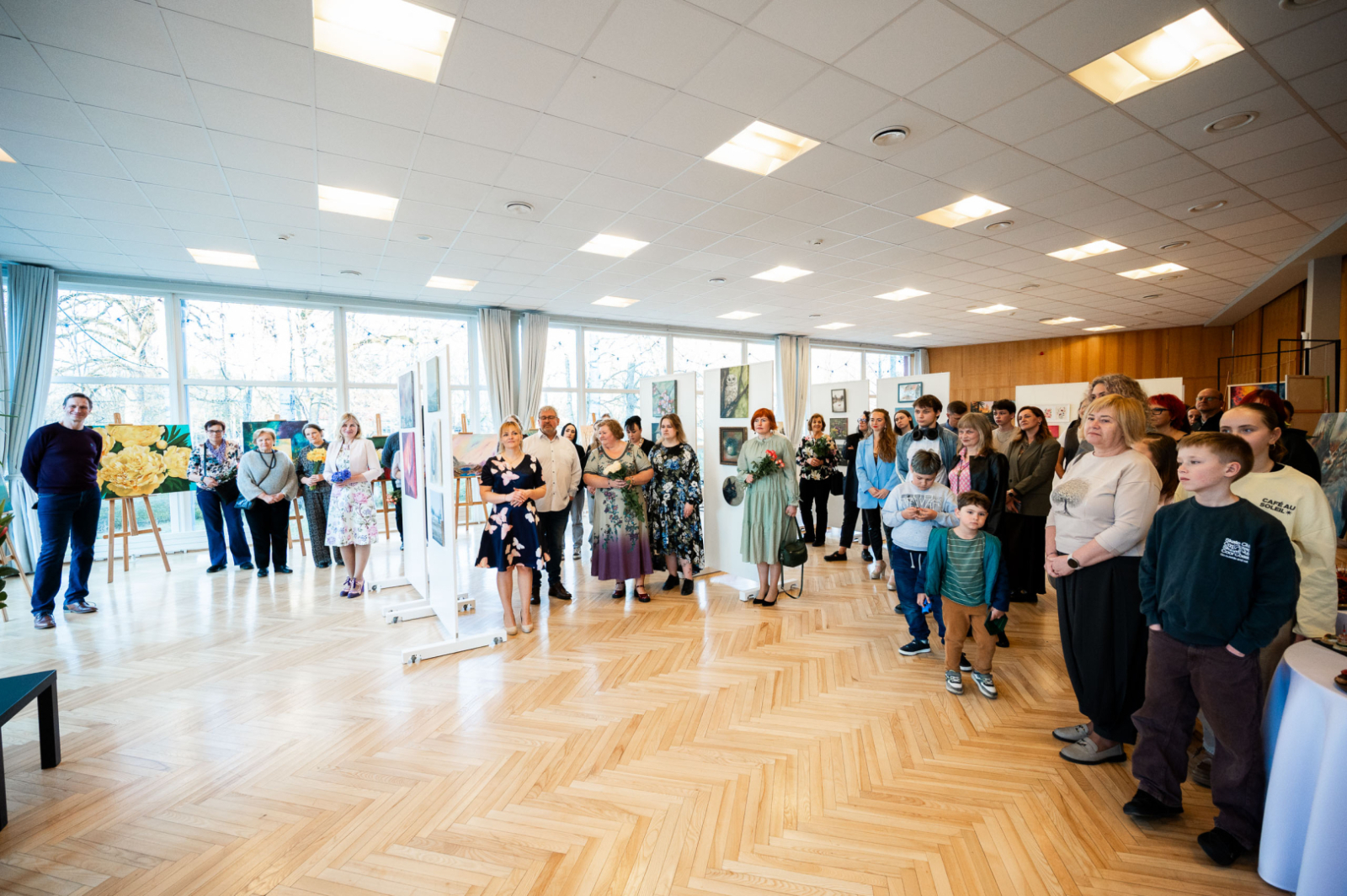 Pavasara izstādes atklāšana