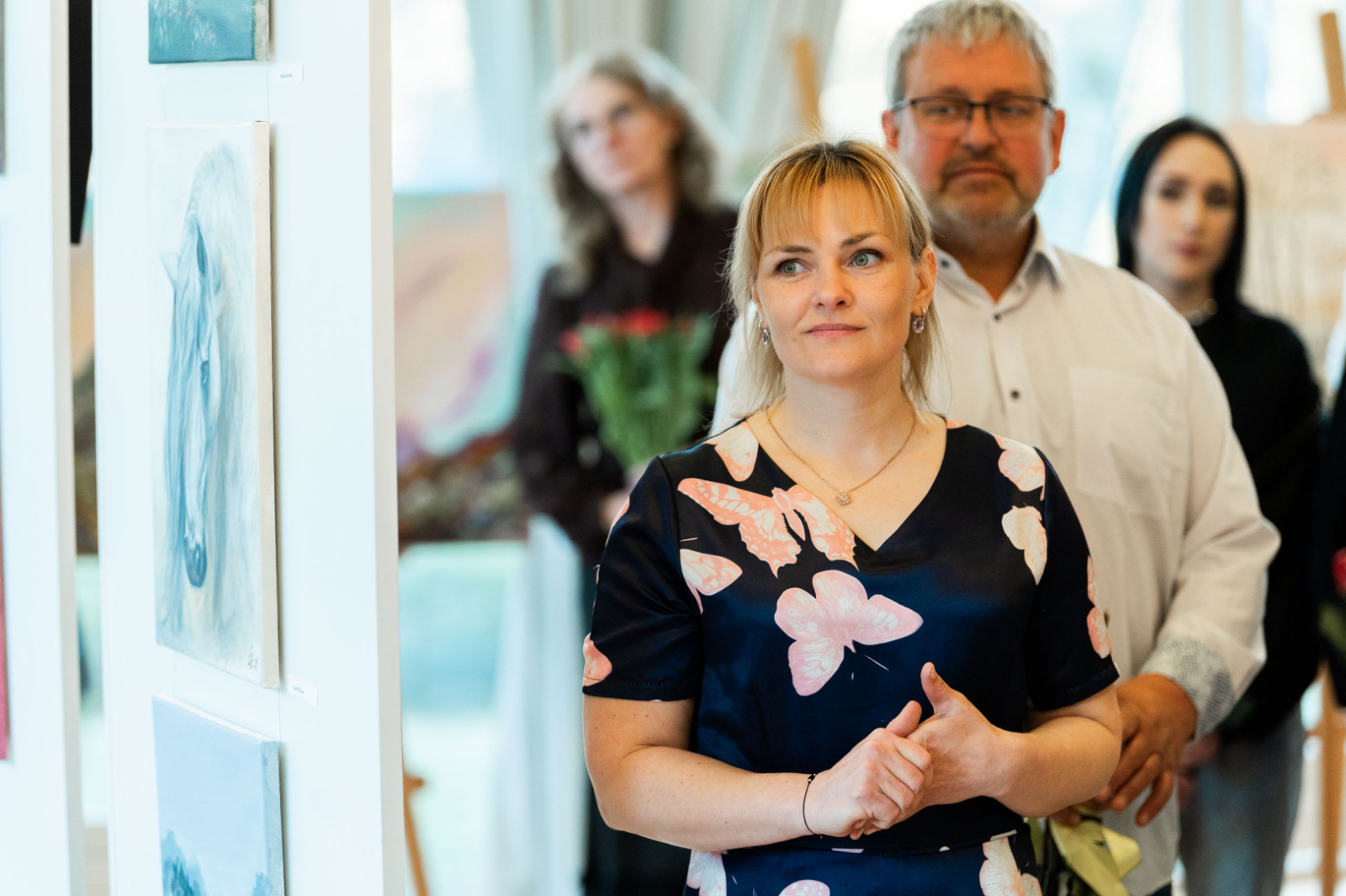 Pavasara izstādes atklāšana