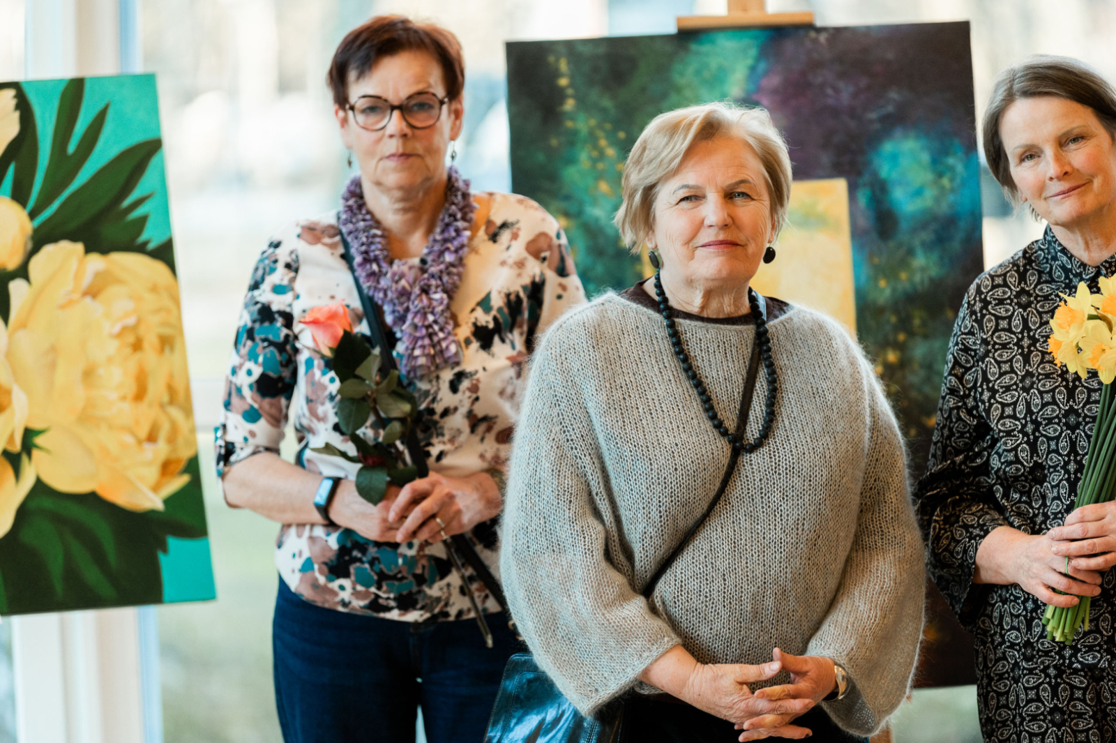 Pavasara izstādes atklāšana