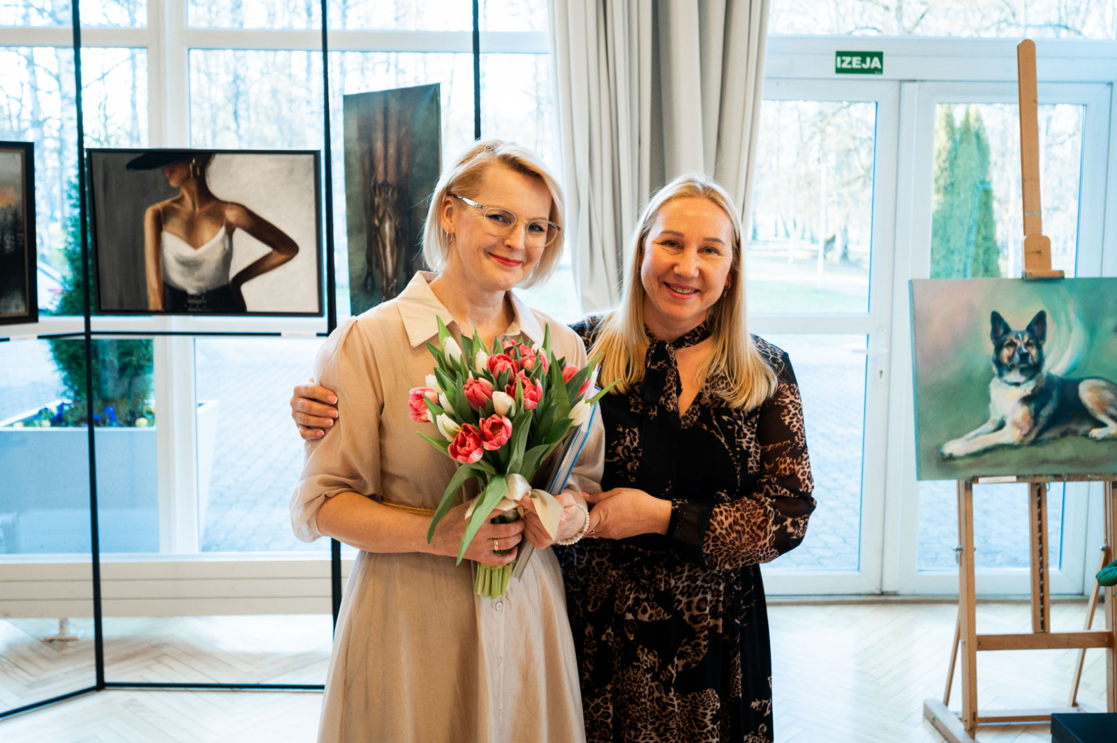 Pavasara izstādes atklāšana