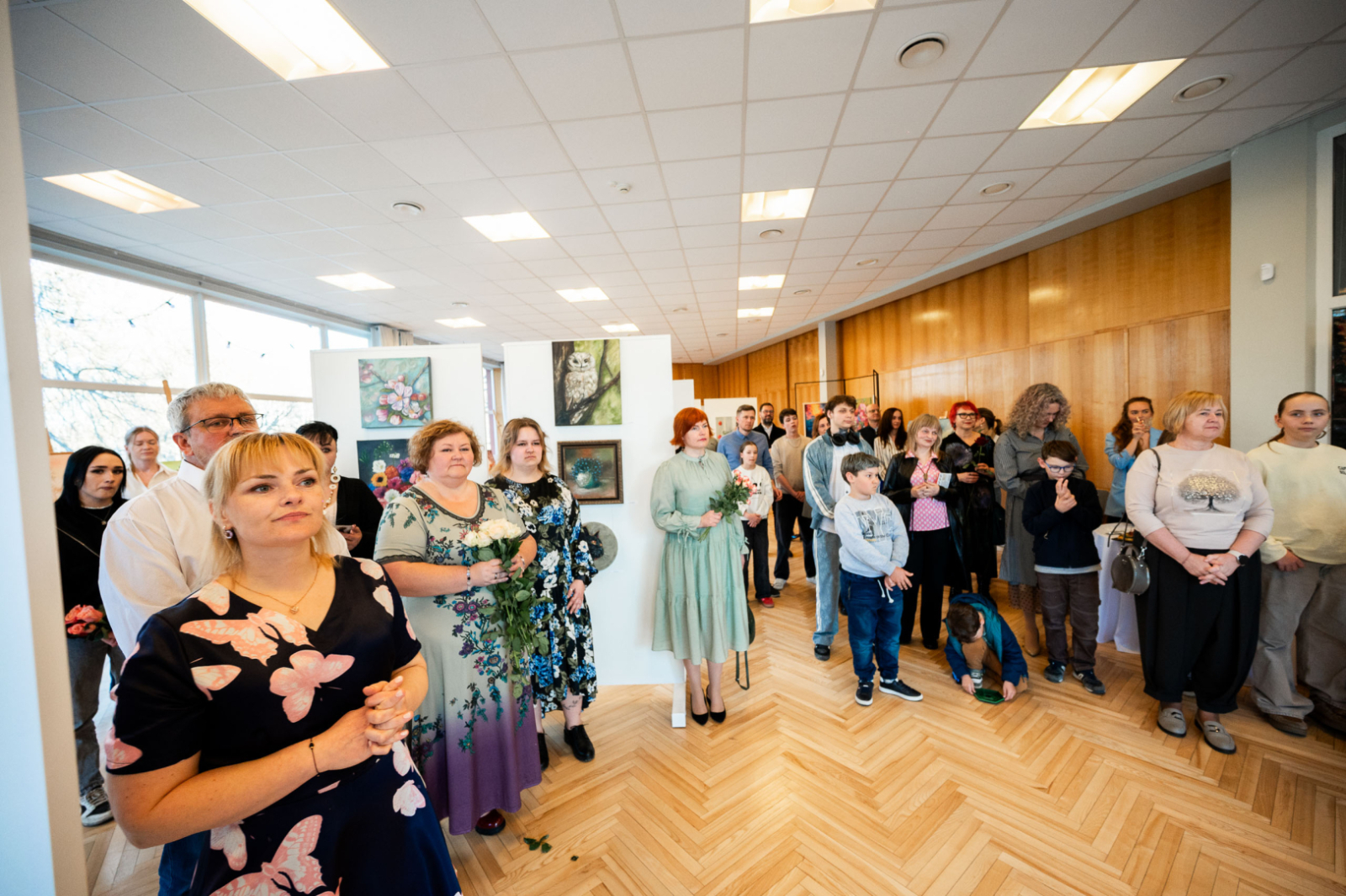 Pavasara izstādes atklāšana