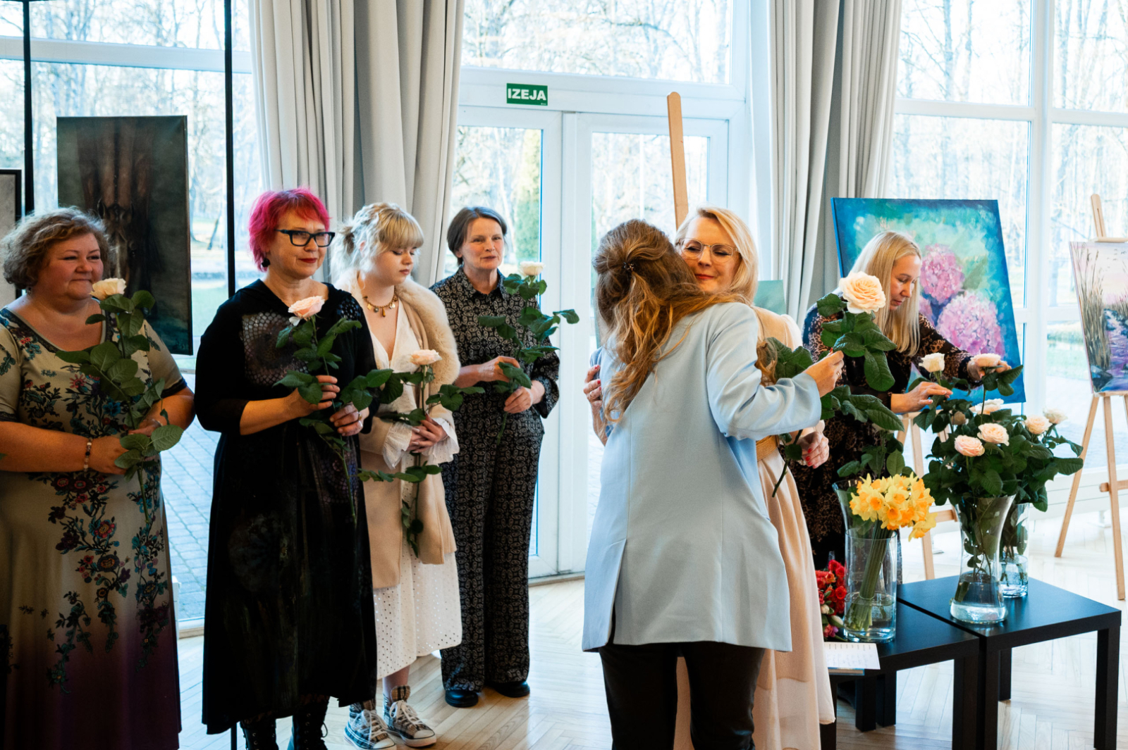 Pavasara izstādes atklāšana