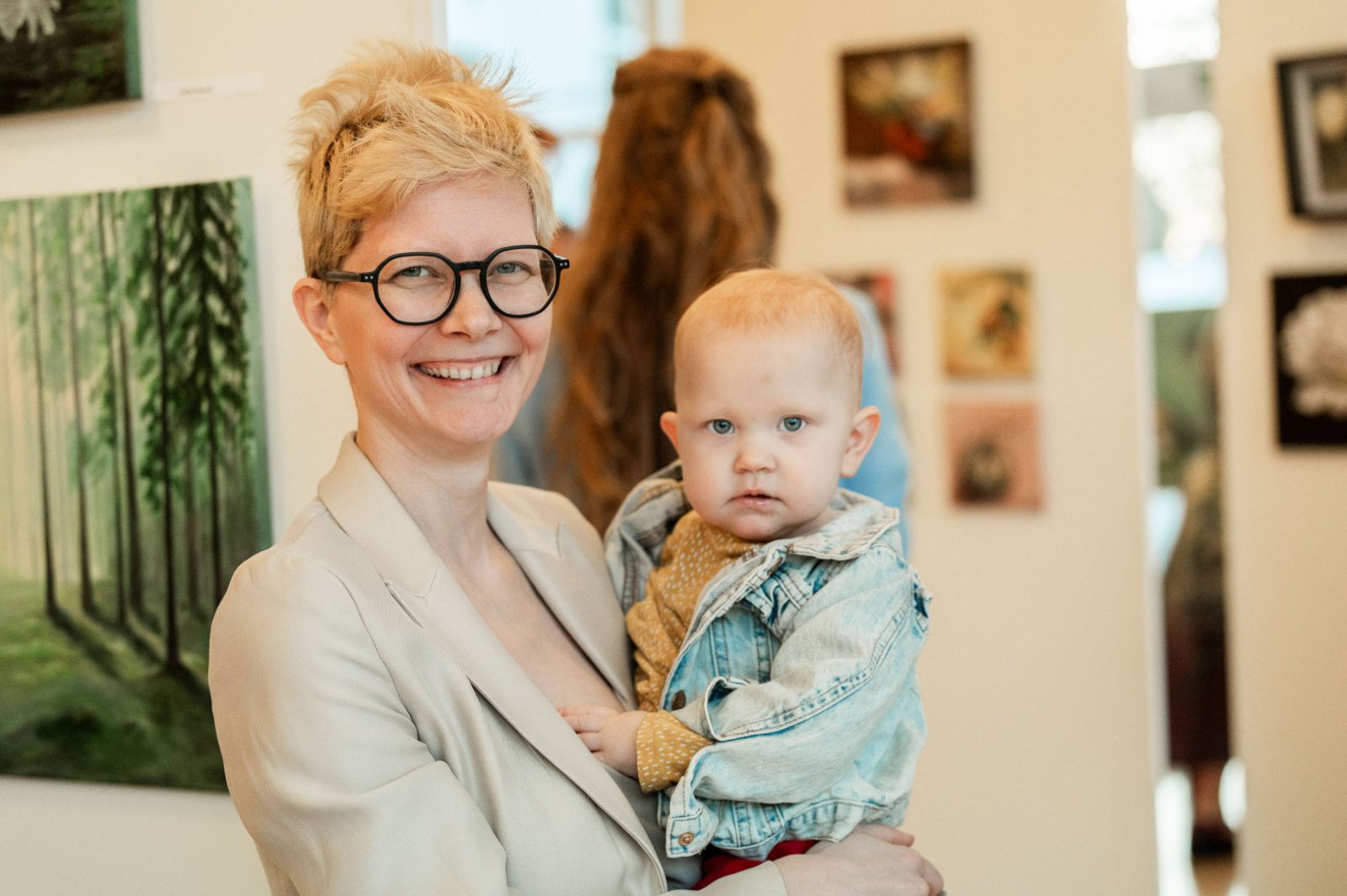 Pavasara izstādes atklāšana