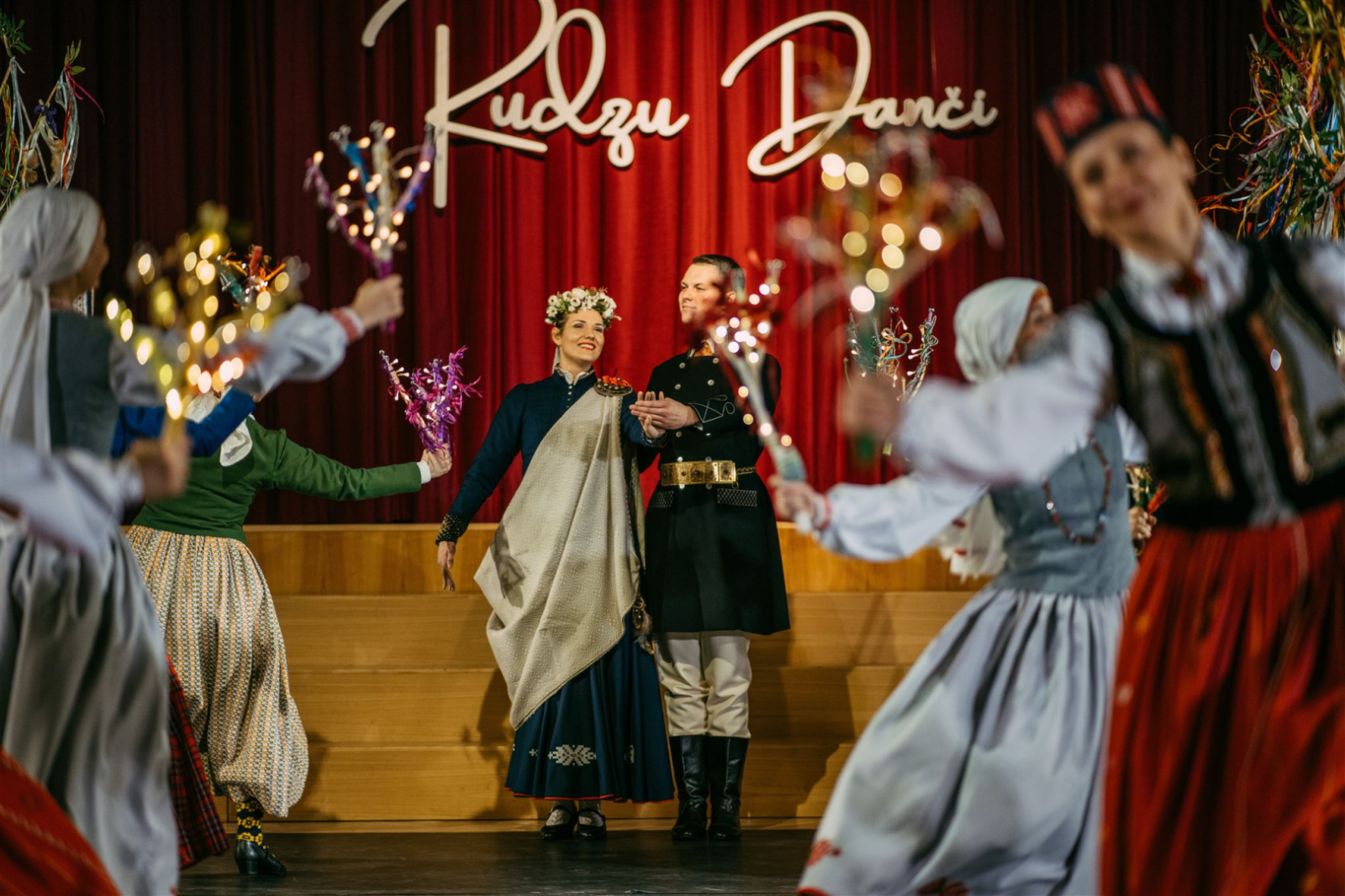 koncerts Rudzu danči, dejotāji