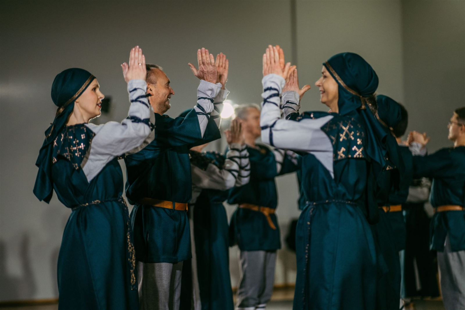 koncerts Rudzu danči, dejotāji