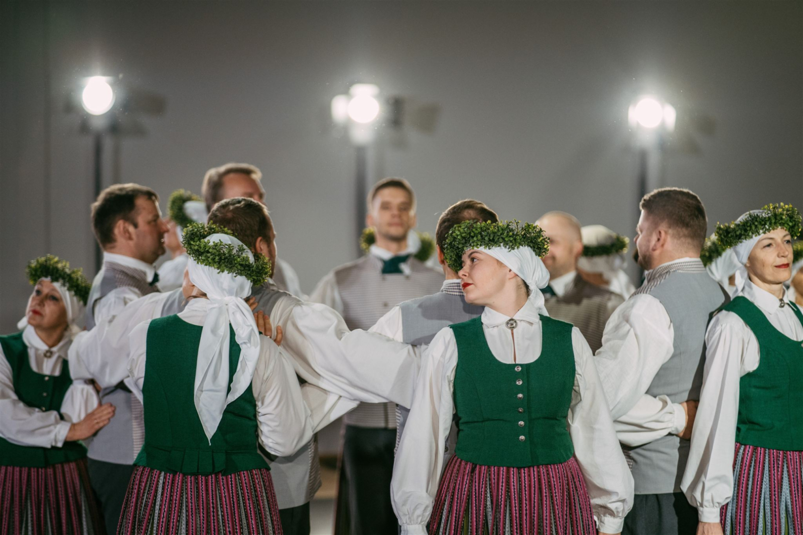 koncerts Rudzu danči, dejotāji