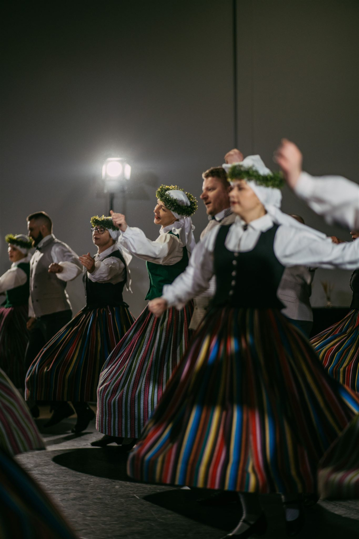 koncerts Rudzu danči, dejotāji