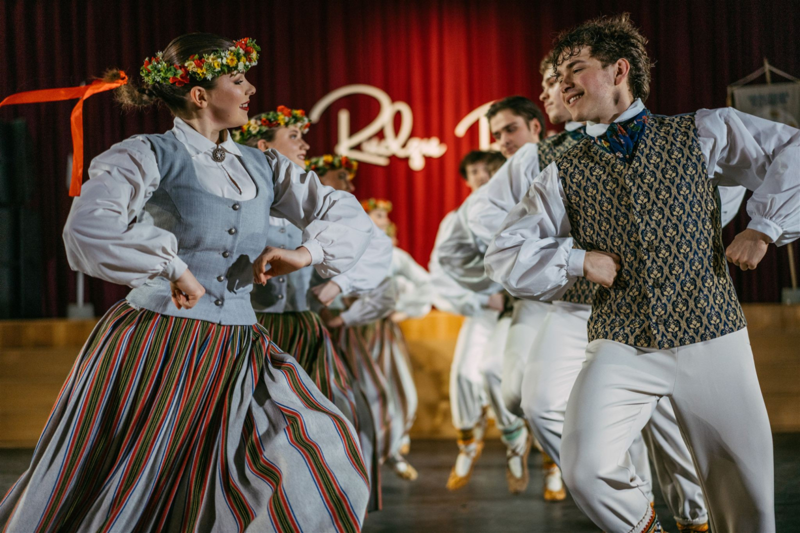 koncerts Rudzu danči, dejotāji