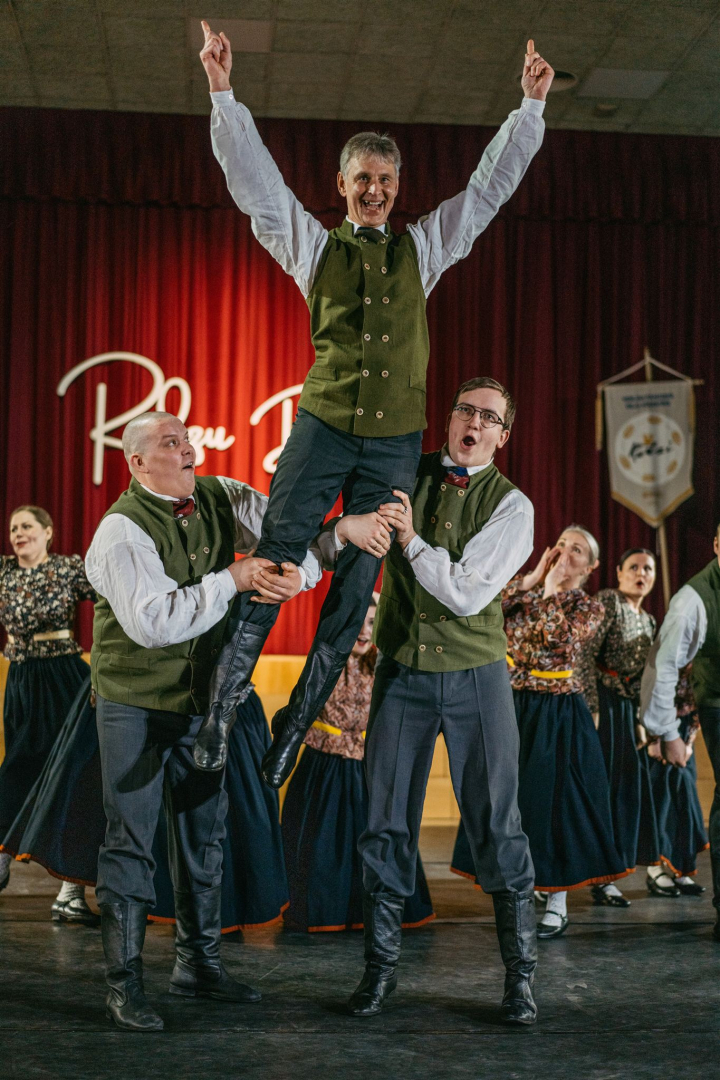 koncerts Rudzu danči, dejotāji