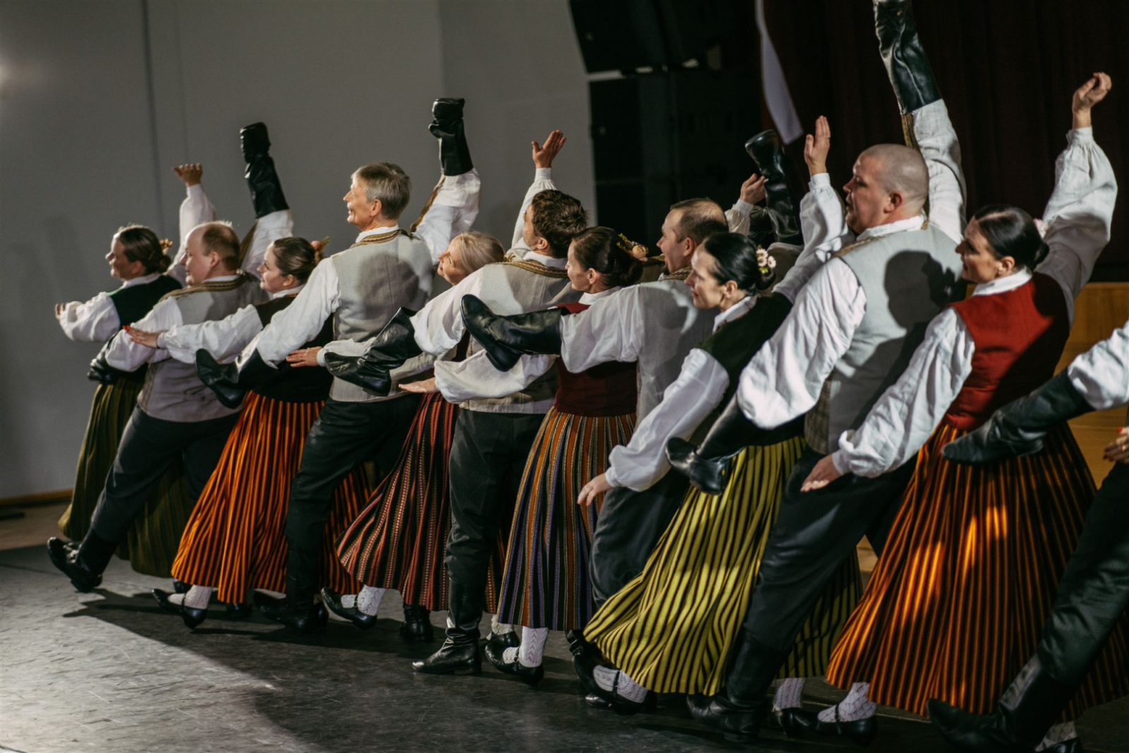 koncerts Rudzu danči, dejotāji