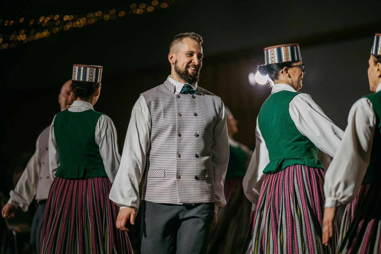 koncerts Rudzu danči, dejotāji