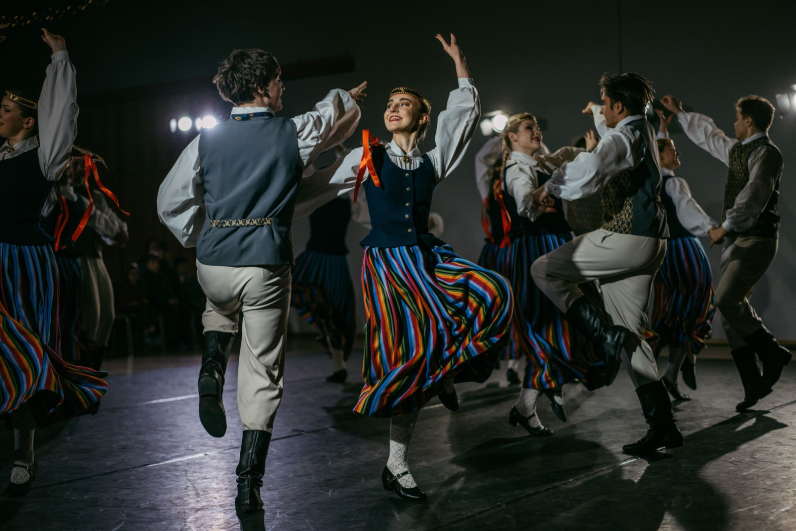 koncerts Rudzu danči, dejotāji