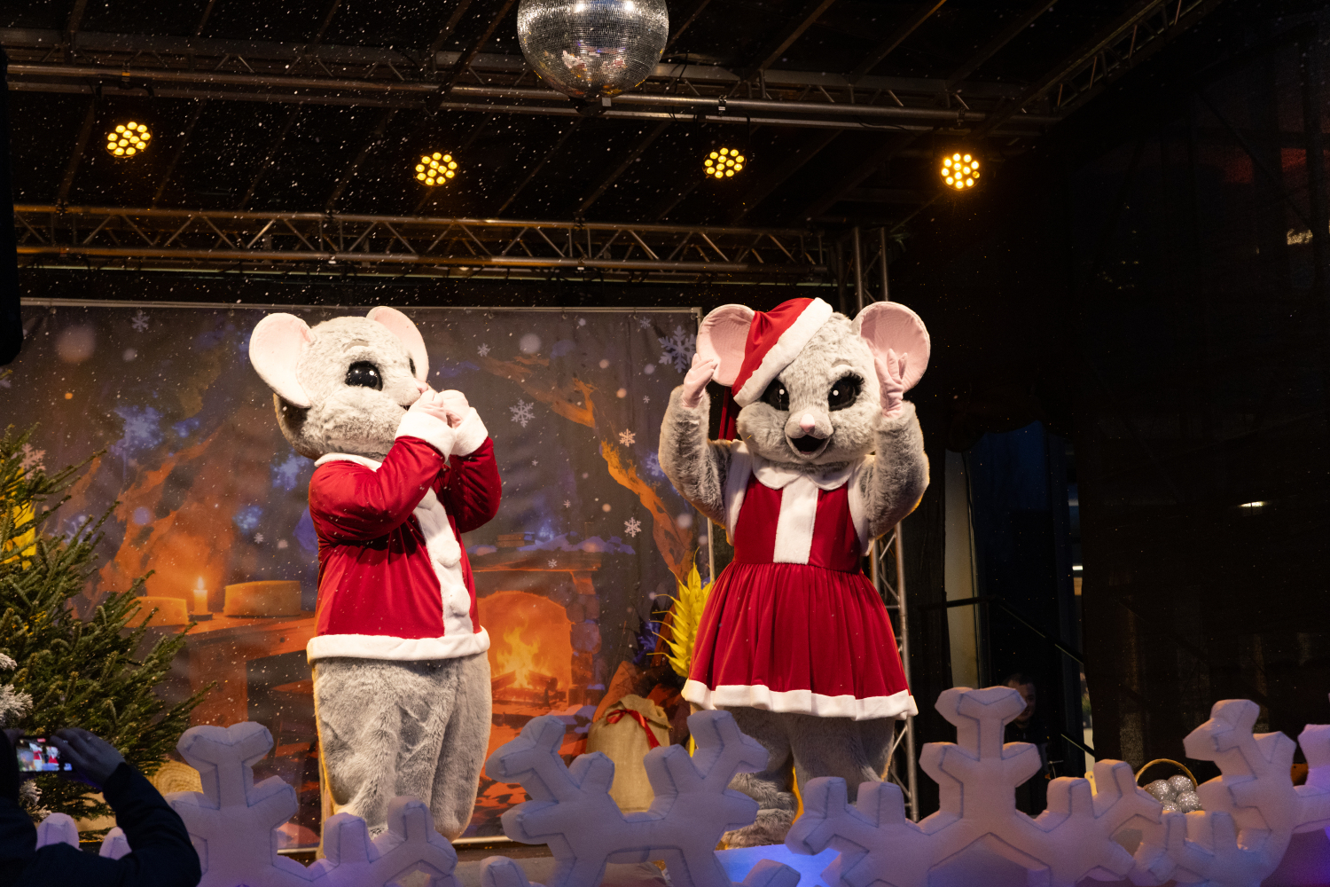 Gaismiņu iedegšana Ulbrokas Lielajā eglē