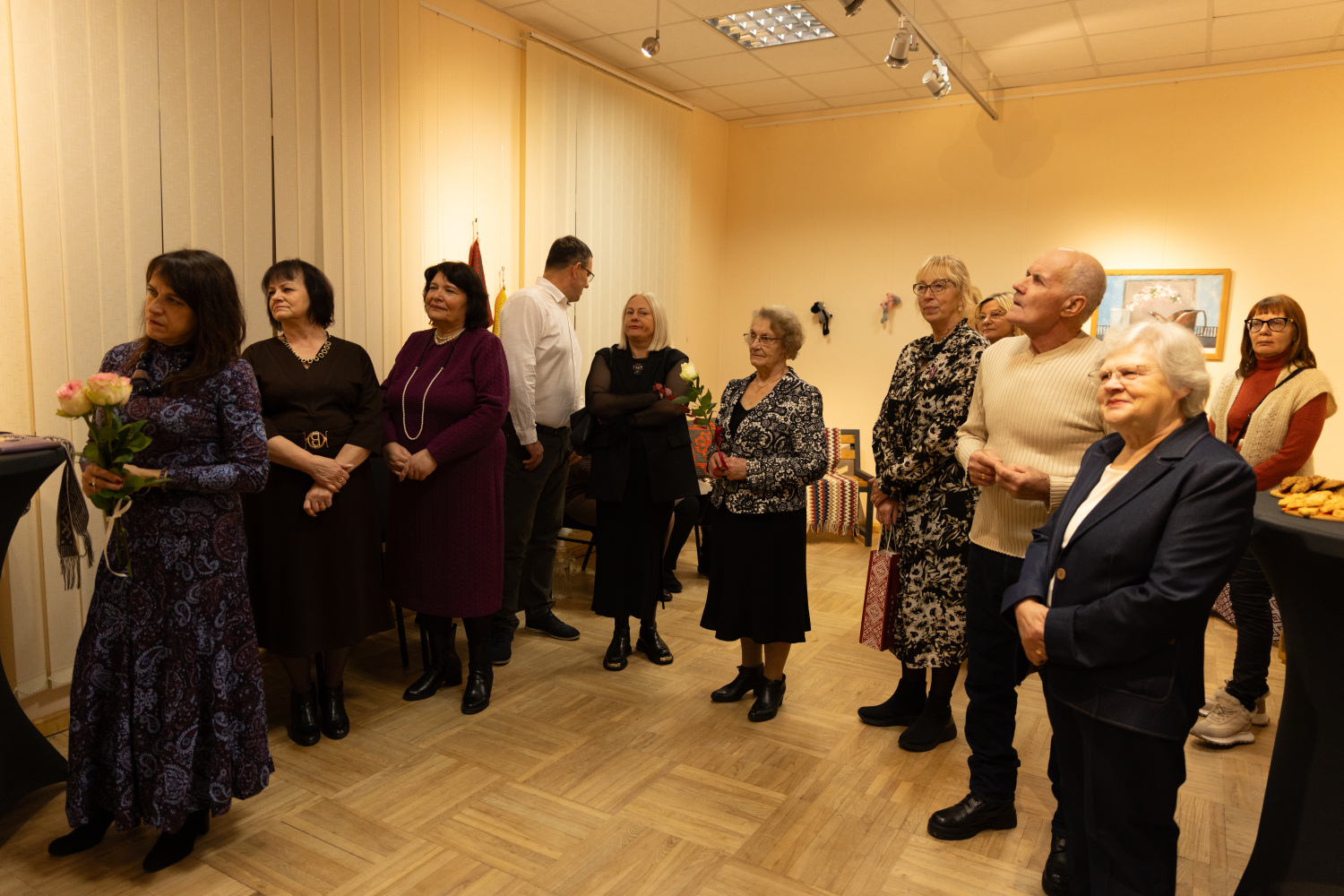 Izstādes "Mozaīktamborēšana mūsdienu interjerā un aksesuāros" atklāšana