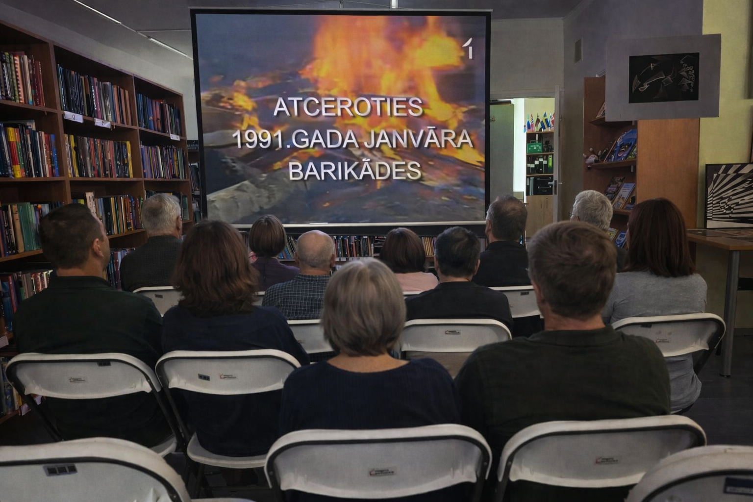 Barikādēm – 35; Vangažu pilsētas bibliotēkā notikusi sarunu pēcpusdiena