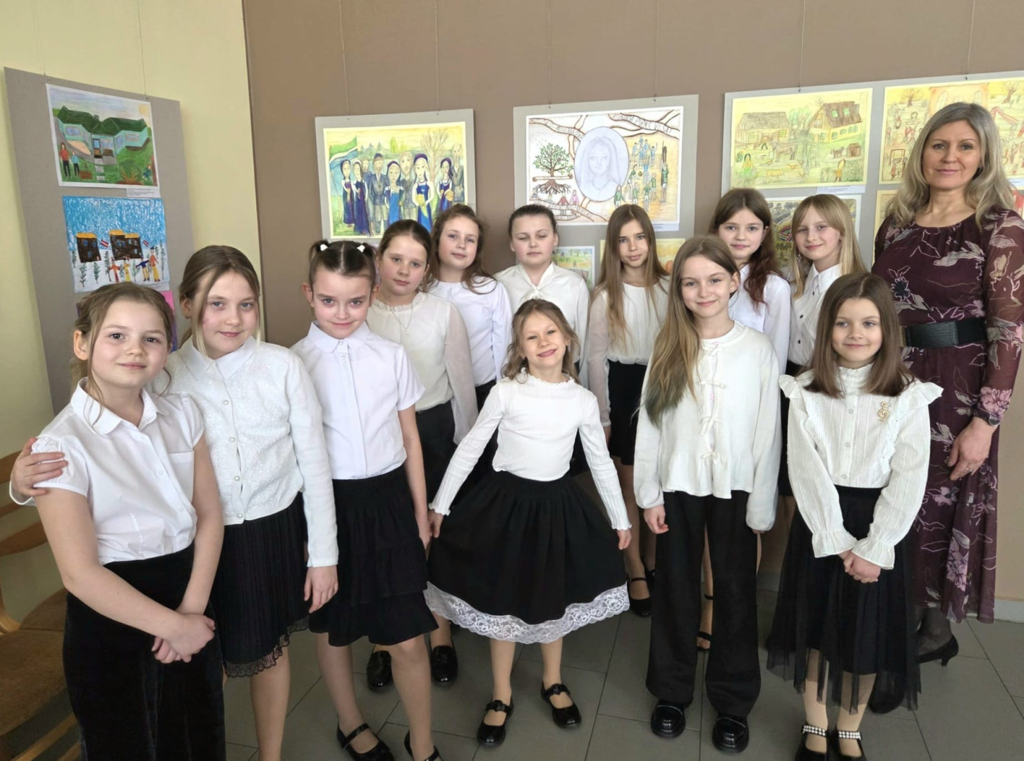 Noslēdzies vokālo ansambļu konkurss “Balsis 2026”, Zaķumuižas pamatskolas ansamblis