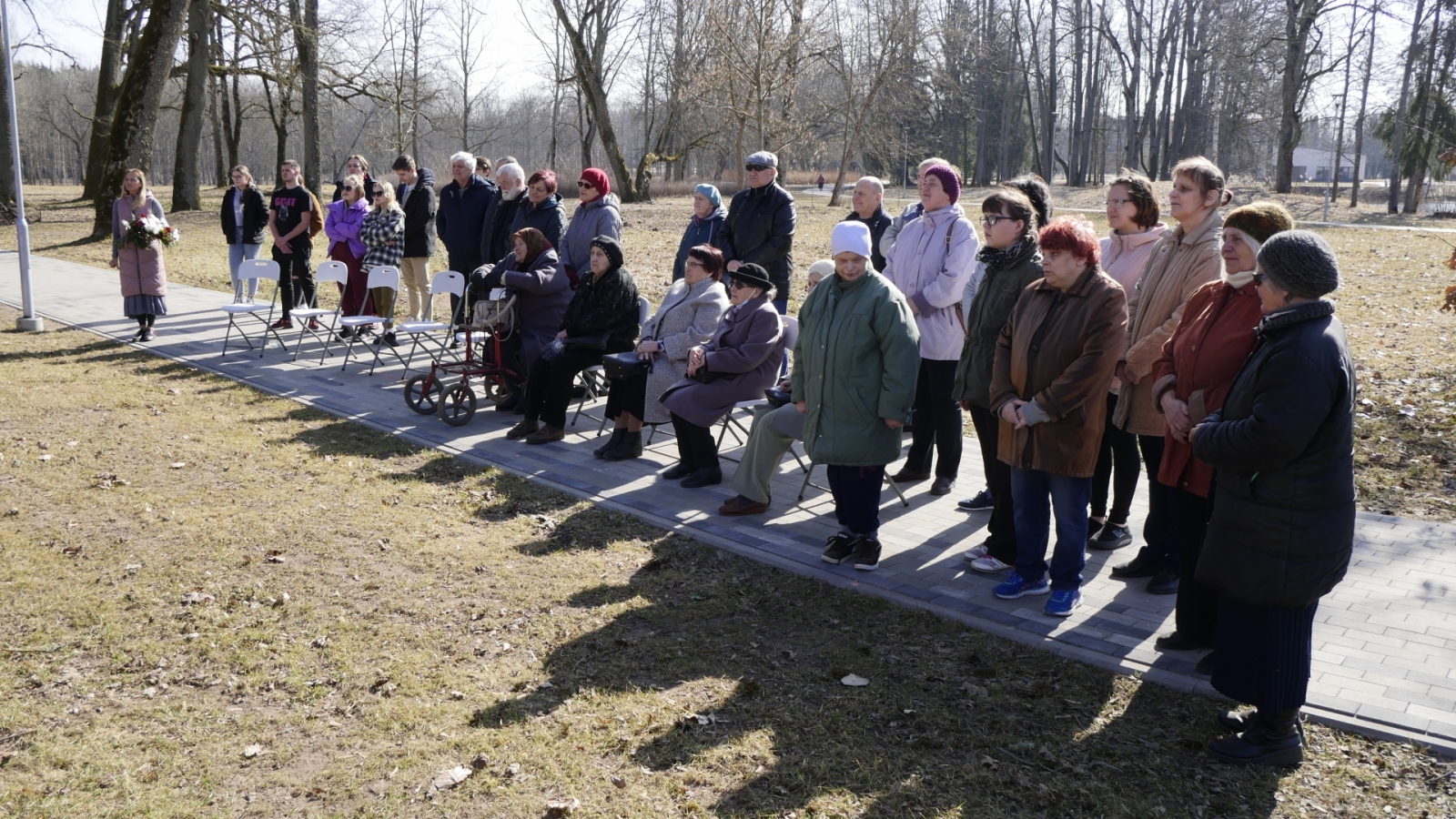 Komunistiska genocida pasakums Ropaži