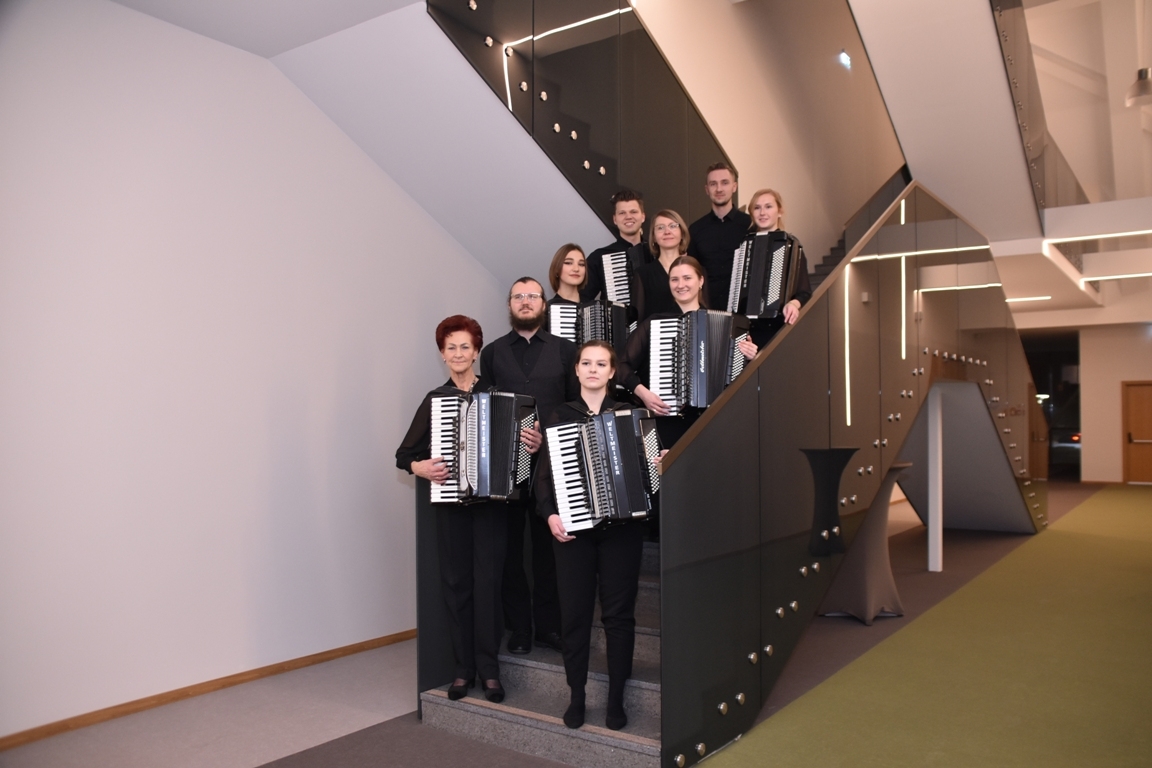 Akordeonistu ansamblim “Akcents” desmitā jubilejas koncertsezona