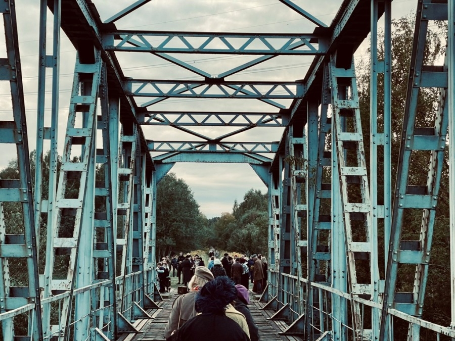 Mantojuma dienas 2021, Dzelzceļa tilta pie Upeslejām "Svinīgā atklāšana"